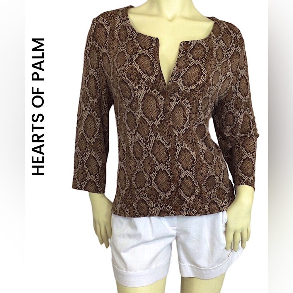 Wrinkle Free Hearts of Palm Top Size Large